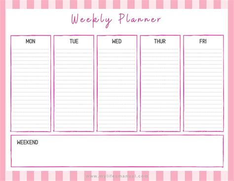 Printable Planner Pages 2024