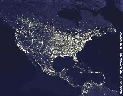 Light Pollution Map Idaho