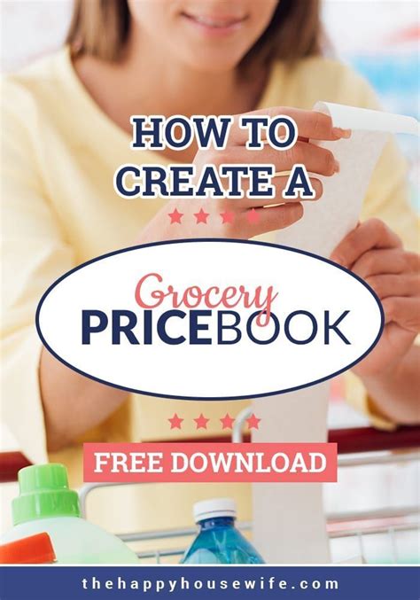 How to Create a Grocery Price Book | Grocery price book, Grocery price, Price book