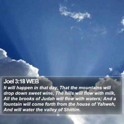 Joel 3 Scripture Images - Joel Chapter 3 WEB Bible Verse Pictures