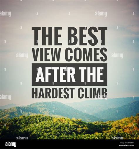 Inspirational motivating quotes on nature background Stock Photo - Alamy