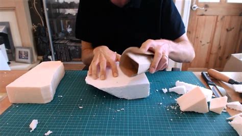 A guide to using Polystyrene (Styrofoam) to make wargaming scenery - YouTube