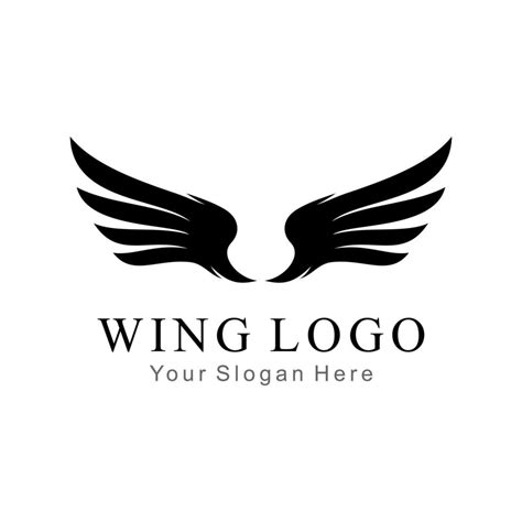 wings vector logo 13091223 Vector Art at Vecteezy