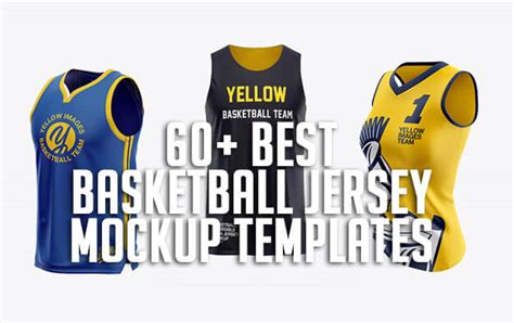 60+ Best Basketball Jersey Mockup Templates | GraphicDesignResources