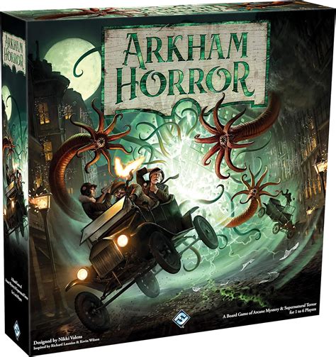 Amazon.com: Arkham Horror 3rd Edition , Mystery /Strategy Game ...