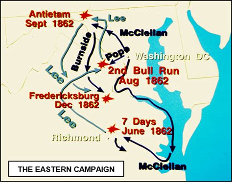 Civil War Battles Map Bull Run