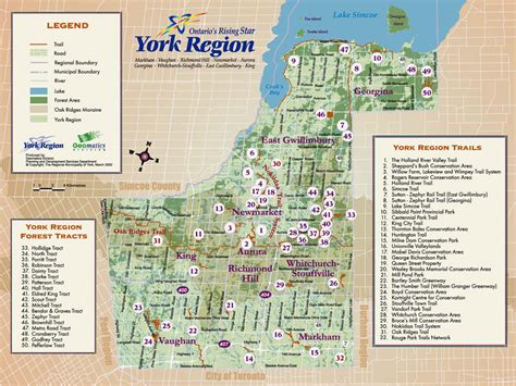 Map Of York Region | Terminal Map