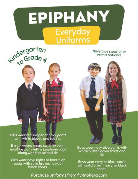 Uniform Policy — The Epiphany School