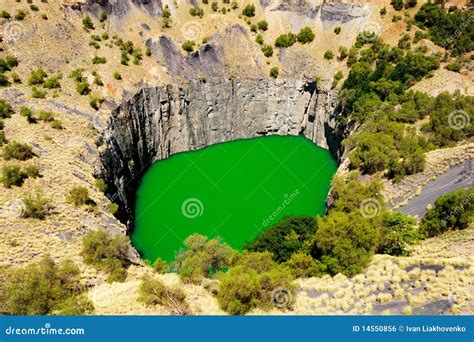 Detail of the Big Hole in Kimberley Stock Photo - Image of hole ...