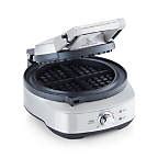 Breville No-Mess Waffle Round Waffle Maker + Reviews | Crate & Barrel