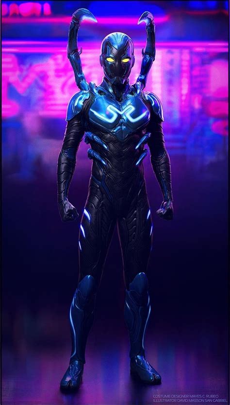 Blue Beetle suit concept art : r/DC_Cinematic