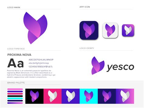 Y Letter Mark | Yesco Logo Branding Design | 꽃 로고, 로고 디자인, 심볼