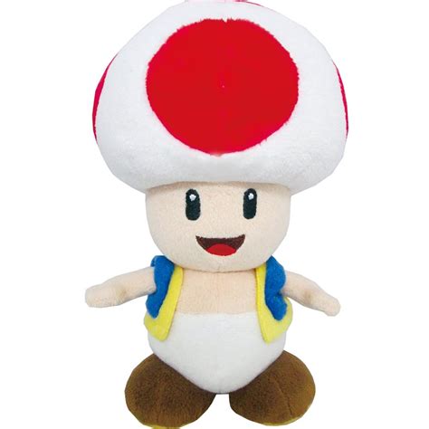 Super Mario - Toad 8" Plush - Walmart.com - Walmart.com