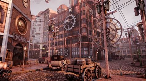 ArtStation - SteamPunk / Victorian Environment Level Design in Unreal Engine, Oguzhan Kar ...