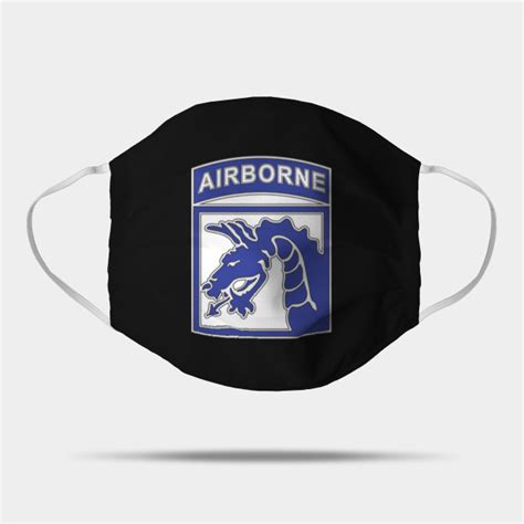 US Army 18th Airborne Corps "Sky Dragons" - 18th Airborne Corps - Mask | TeePublic