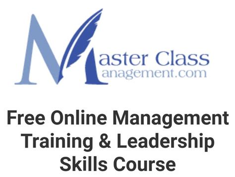 Free online business management training course certificate program ...