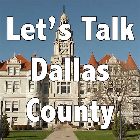 Let's Talk Dallas County- Dallas County Health Department | Raccoon ...