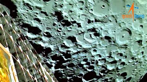 Watch: Chandrayaan-3 shares first-ever images after entering Moon's ...