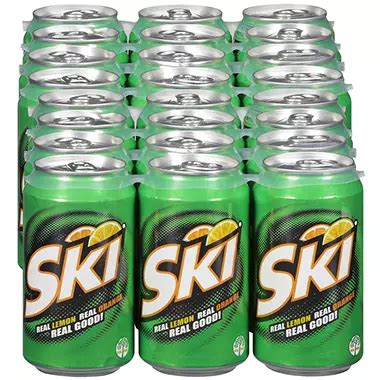 SKI Citrus Soda (12 oz. cans, 4/6 pk.) - Sam's Club