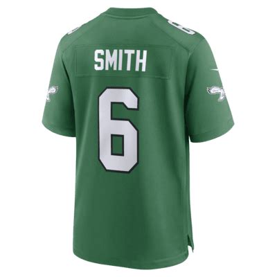 DeVonta Smith Philadelphia Eagles Men's Nike NFL Game Football Jersey ...