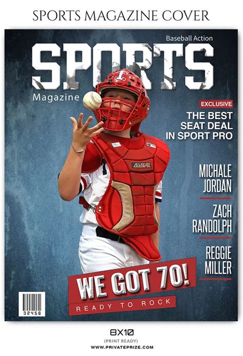 Top Sports Magazine Cover Template in 2020 | Sports magazine, Sports ...