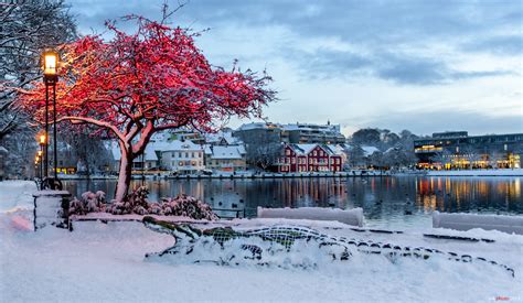 Hintergrundbilder : Weihnachten, Winter, Norwegen, Stavanger, Norge ...