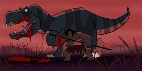 Primal- Spear and Fang by RickeBrew on Newgrounds