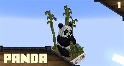 Panda Statue Minecraft Map