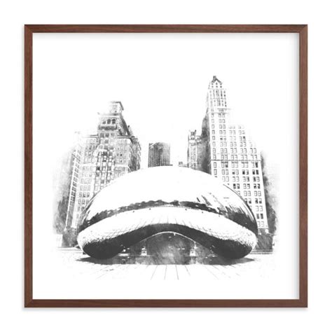 Chicago Bean | Art, Art prints, City art