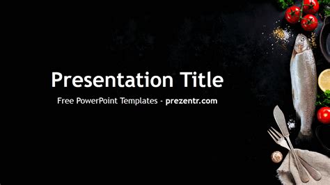 Free Fish PowerPoint Template - Prezentr PowerPoint Templates Black Backgrounds, Powerpoint ...