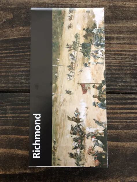 RICHMOND NATIONAL BATTLEFIELD Park NPS Brochure and Map $3.99 - PicClick