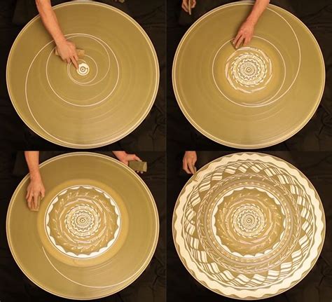 Very nice home-made do-it-yourself kind of art piece | Potter’s wheel, Clay ceramics, Pottery