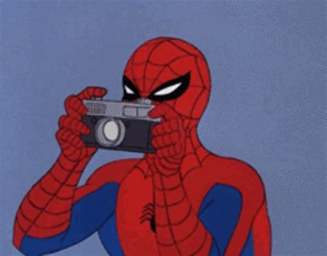 60's Spider-Man Camera Blank Template - Imgflip