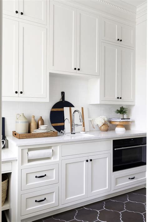 Modern Tudor Pt. I | Bria Hammel Interiors | Kitchen remodel, White shaker cabinets, White ...