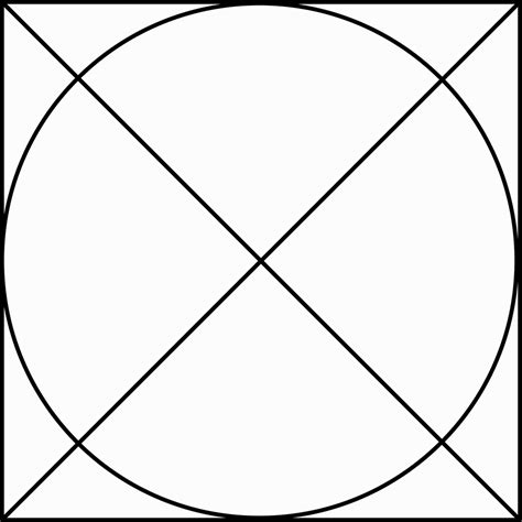 Square Circumscribed About A Circle | ClipArt ETC