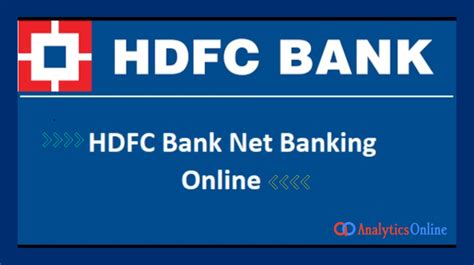 The Ultimate Guide to HDFC Bank Netbanking: How to Access Your Account Online - Real Estate ...