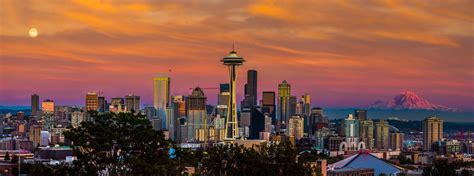 Seattle Skyline Wallpapers - Top Free Seattle Skyline Backgrounds - WallpaperAccess