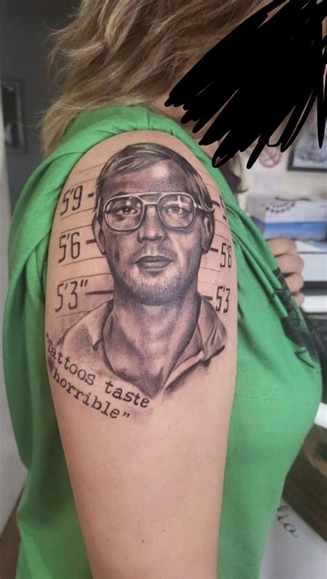 This person’s Jeffrey Dahmer tattoo : r/ATBGE