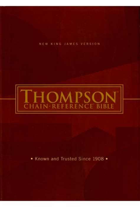 NKJV Thompson Chain-Reference Bible - Hardcover (9780310459989): CLC ...