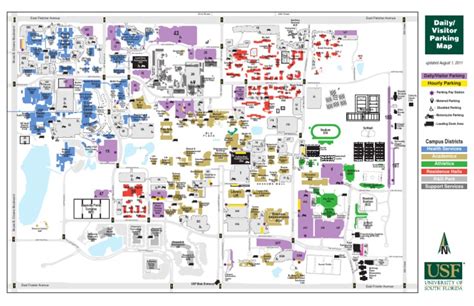 University Of South Florida Campus Map