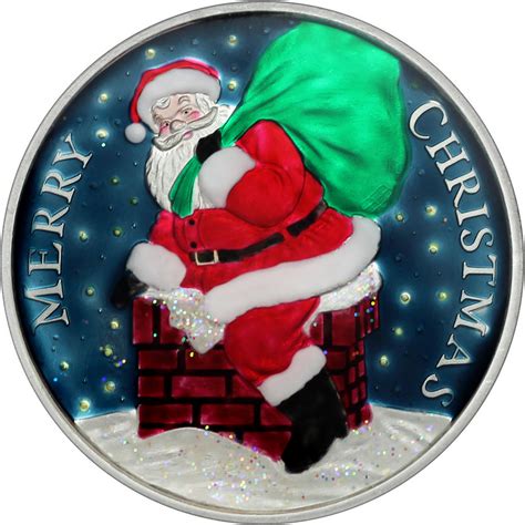 2023 Silver Christmas Coins | Christmas Silver Bars | Golden Eagle Coins