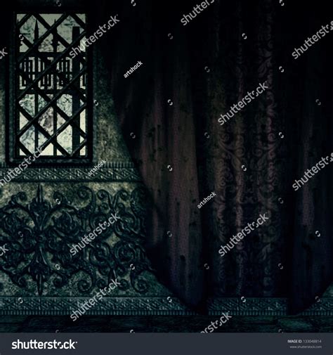 Digitally Rendered Image Old Haunted House Stock Illustration 133048814 | Shutterstock