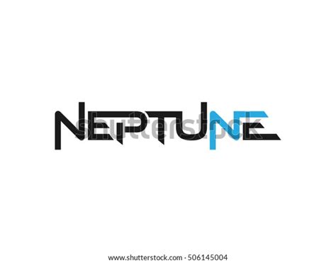 Neptune Logo Vector Stock Vector (Royalty Free) 506145004