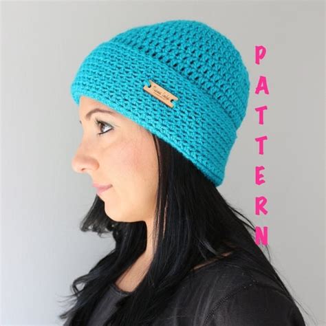 Hat Pattern Wide Brim Crochet hat Pattern Easy by CrochetByMichele