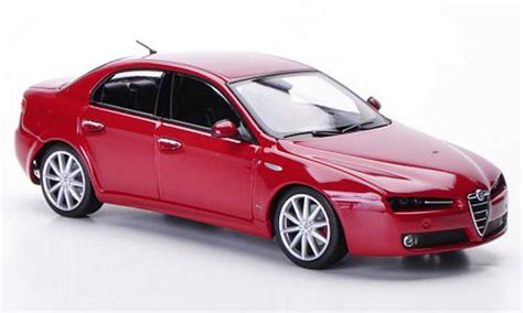 Modellautos Alfa Romeo 159 1/43 Minichamps TI rot 2008 - Online-modellautos.at