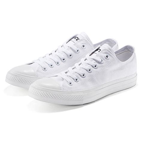 White Canvas Shoe