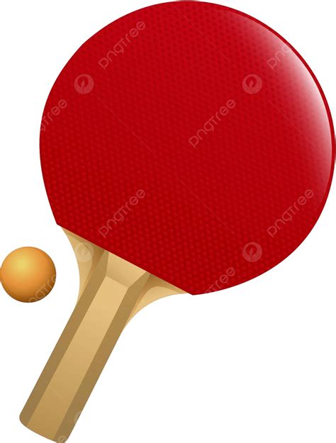 Table Tennis Bat And Ball Healthy Game Table Tennis Vector, Healthy, Game, Table Tennis PNG and ...