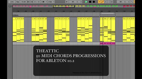 Free 50 Midi Chords Progressions (Jazz /lofi /hiphop) {Ableton 10.1.4 Live Project } - YouTube