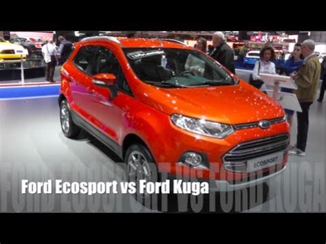 Ford Ecosport vs Ford Kuga - YouTube