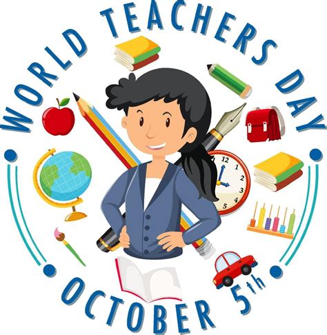 World Teachers Day Poster Design 10518559 Vector Art at Vecteezy